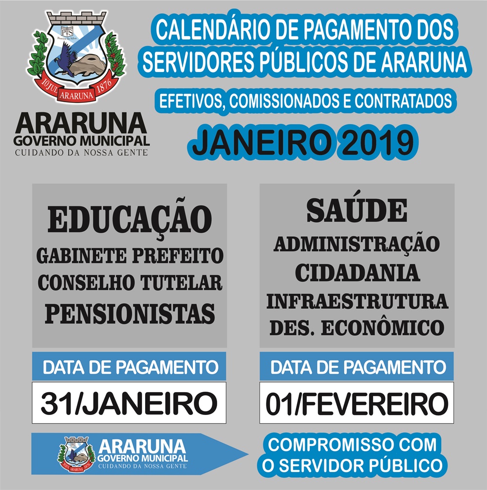 DENTRO DO MÊS: Prefeito Vital Costa anuncia calendário de pagamento dos servidores referente a janeiro