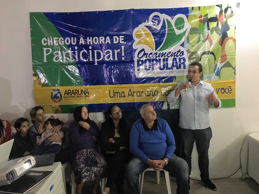 Chegou à vez do cidadão! Vai começar rodada de plenárias do orçamento popular 2022 em Araruna