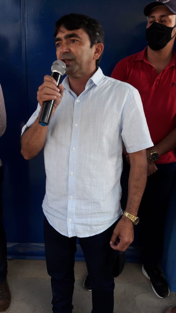 Presidente da Câmara de Araruna, vereador Iran Motos participa da entrega de alimentos do PAA