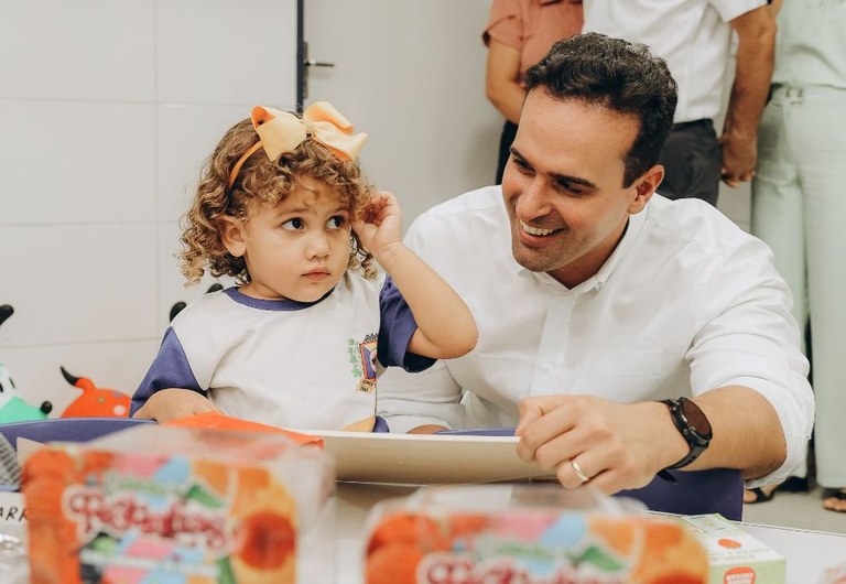 Lucas Ribeiro inaugura creche em Junco do Seridó e reforça compromisso com a primeira infância