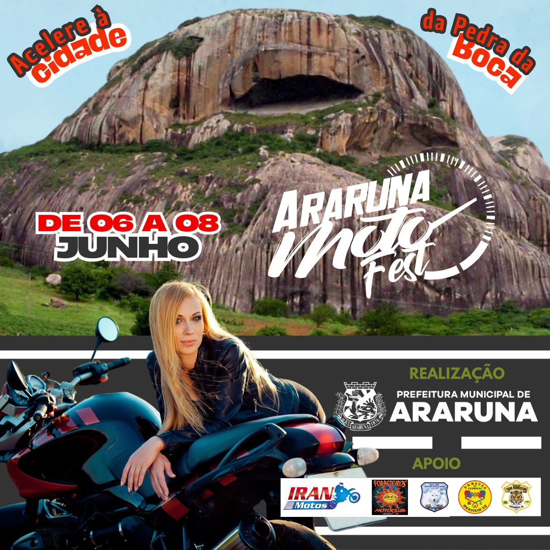 Confira todas as opções de hospedagem para o ARARUNA MOTOFEST 2025