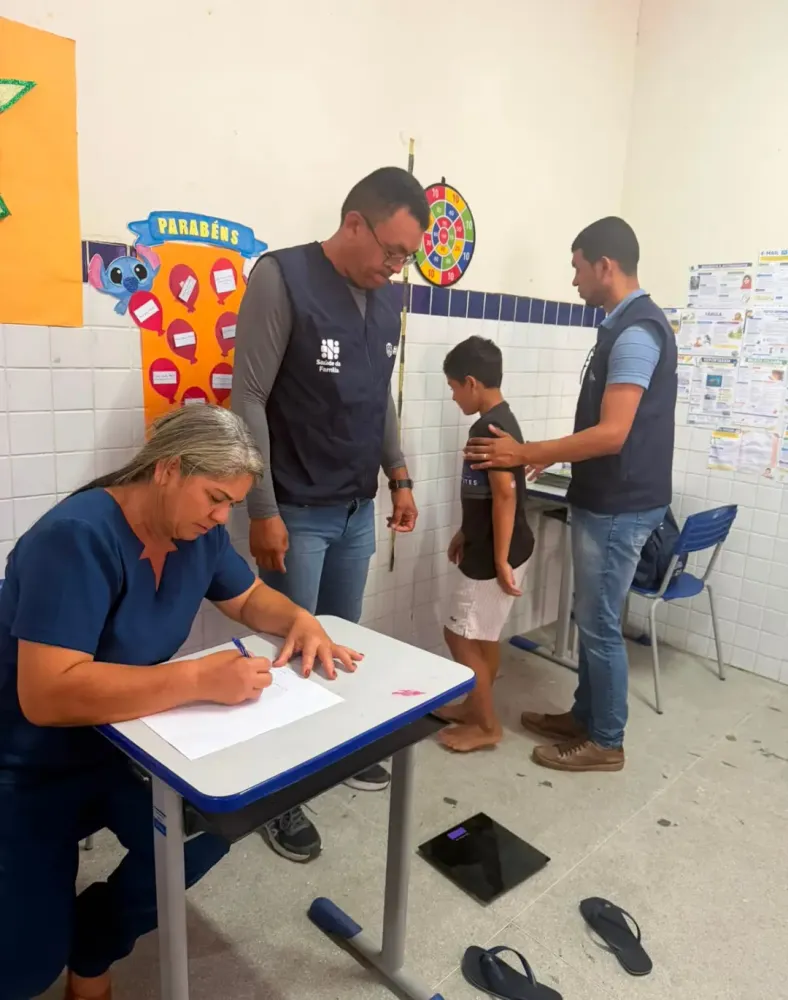 Barra de Santa Rosa amplia ações do Programa Saúde na Escola com atividades de prevenção e cuidado