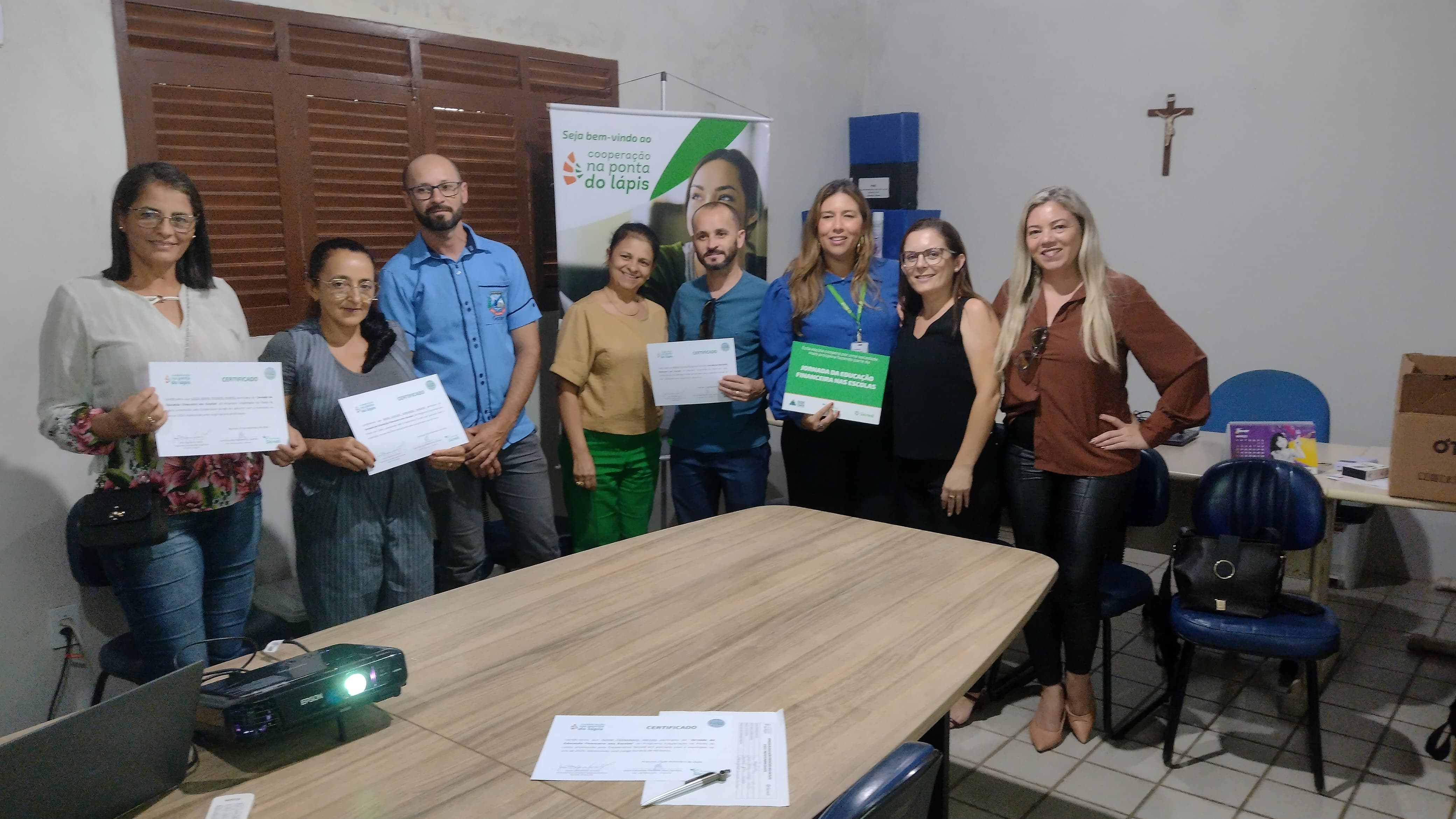 Jornada de Educação Financeira da Sicredi Evolução certifica professores de Araruna
