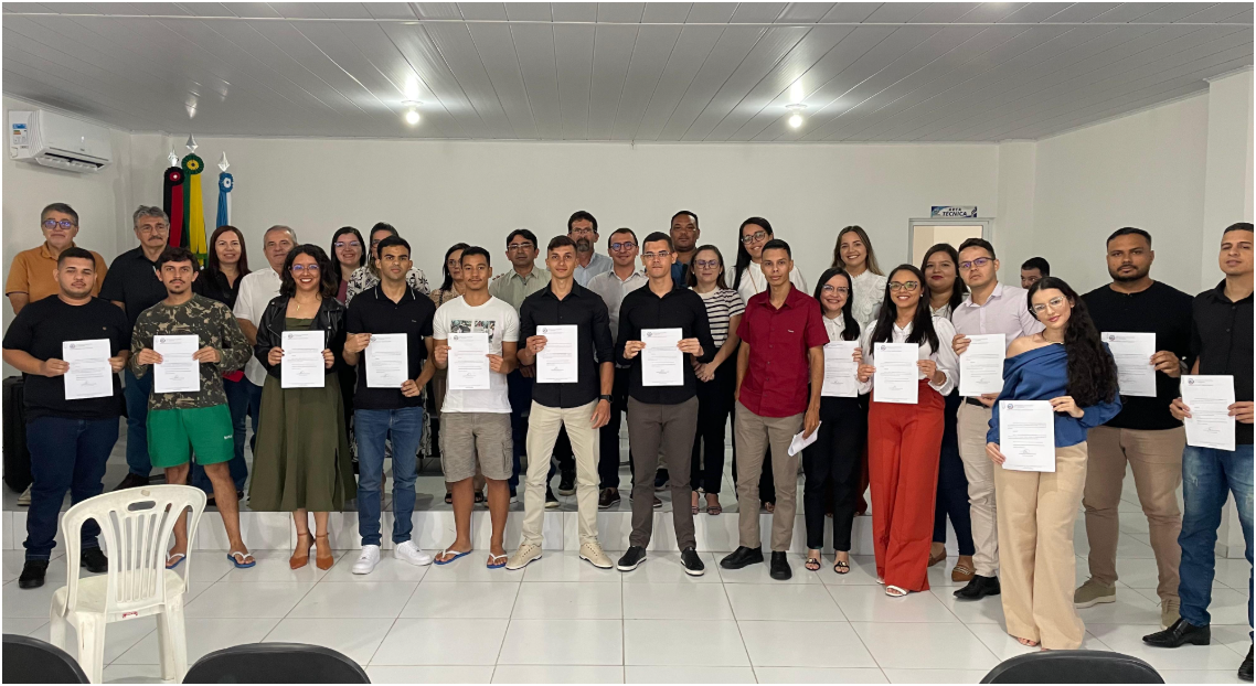Prefeitura de Araruna empossa novos concursados nas áreas de Saúde, Assistência Social, Educação e Infraestrutura