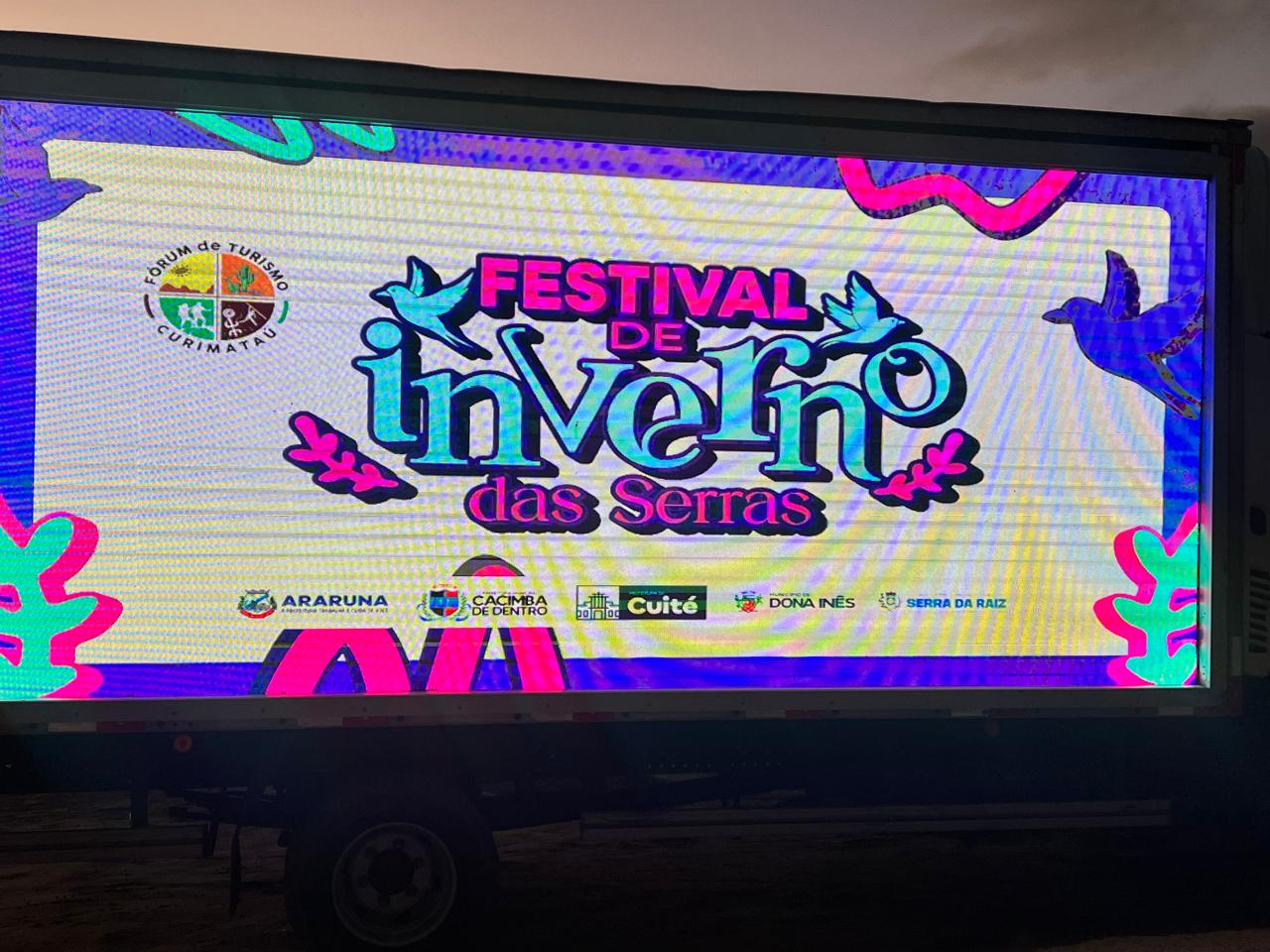 Festival de Inverno das Serras é lançado e movimentará cinco cidades do Curimataú paraibano
