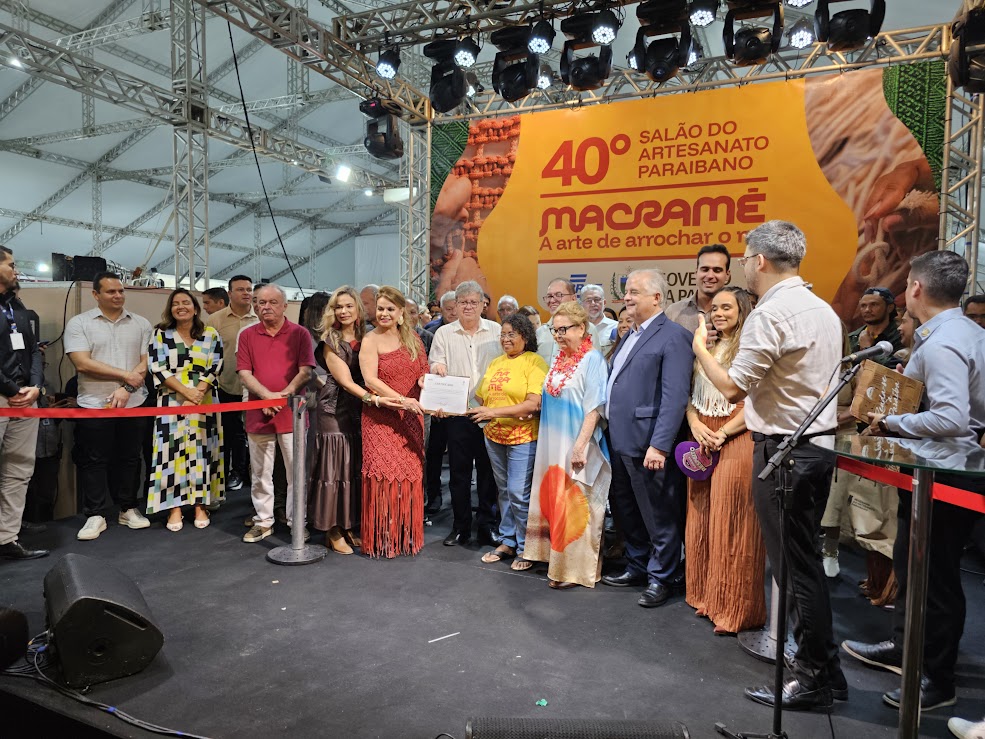 João Azevêdo abre 40° Salão do Artesanato Paraibano e autoriza criação do Centro de Referência do Macramê em Araruna