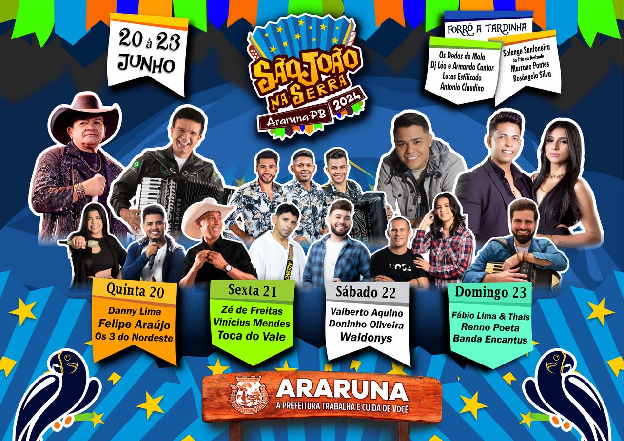 Em clima de festa prefeito Vital Costa anuncia atrações do São João na Serra 2024