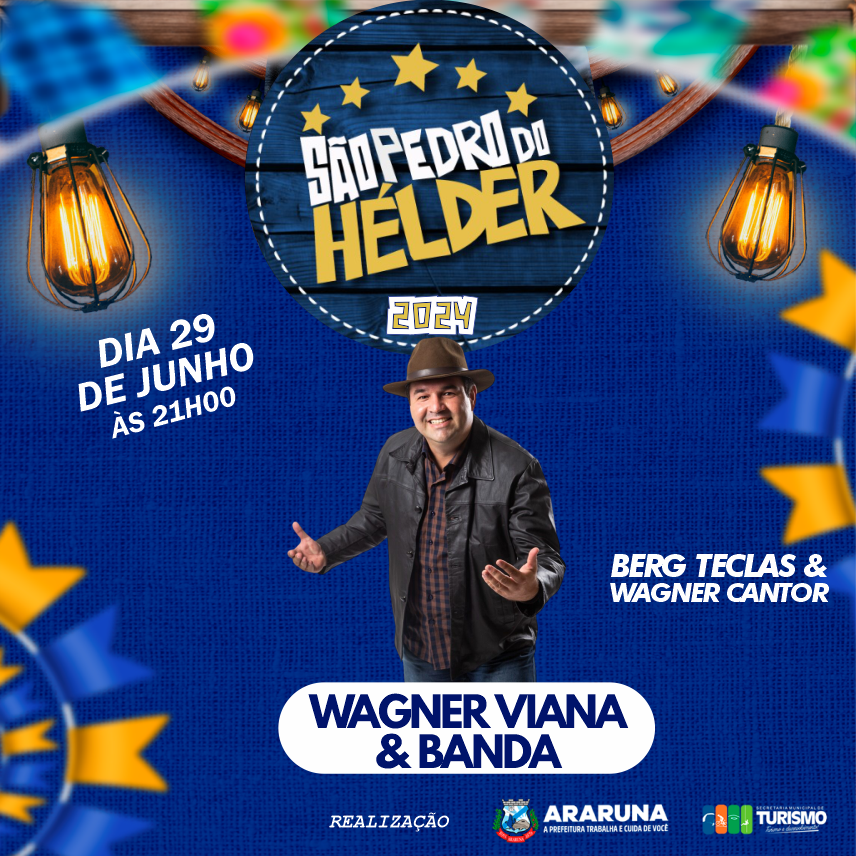 Prefeito Vital Costa anuncia atrações do tradicional São Pedro do Hélder 2024