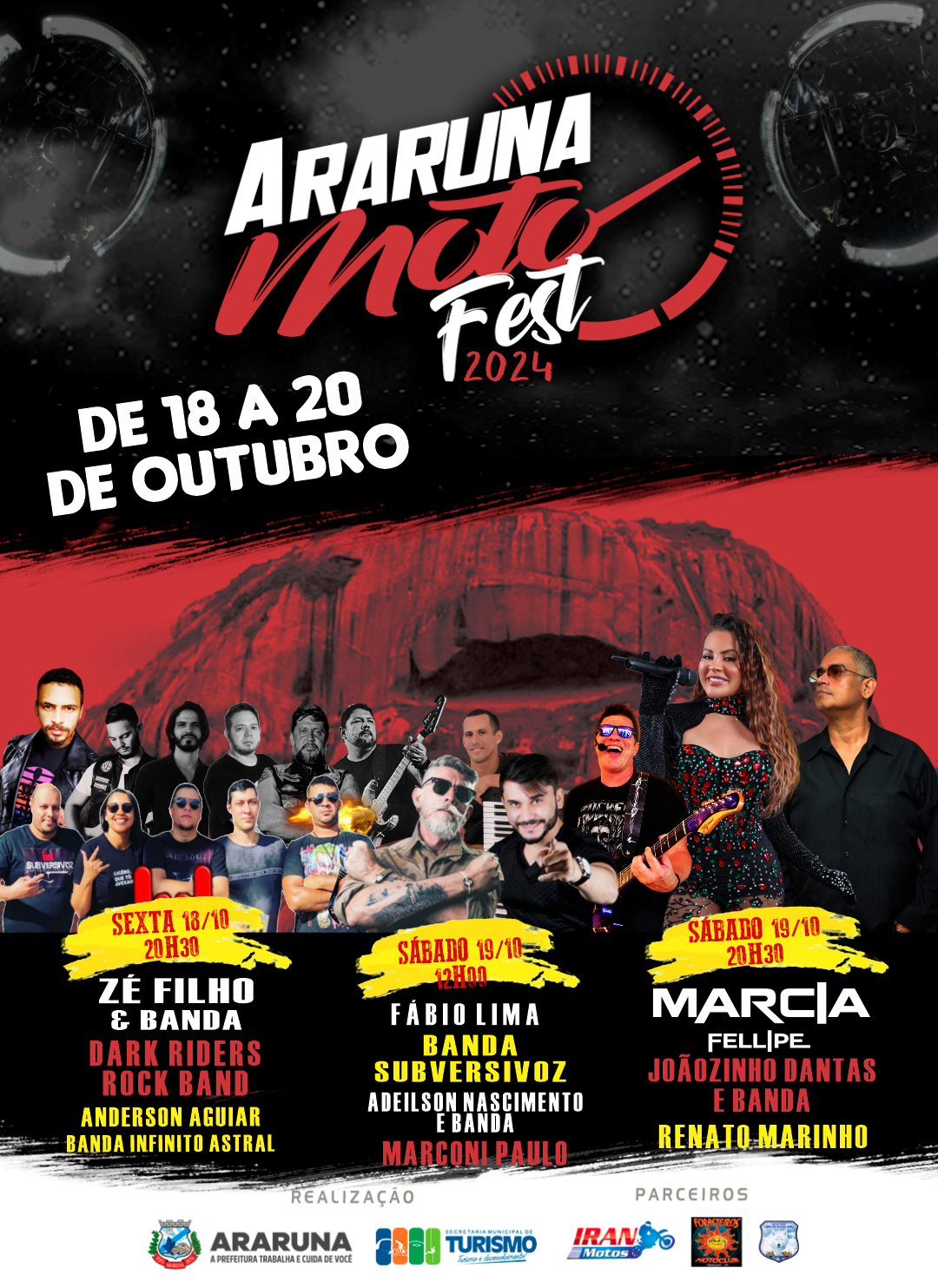Araruna Moto Fest 2024 começa hoje; Confira a programação
