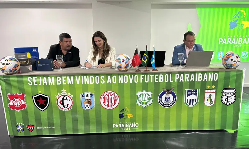FPF define formato e tabela do Campeonato Paraibano 2025; confira