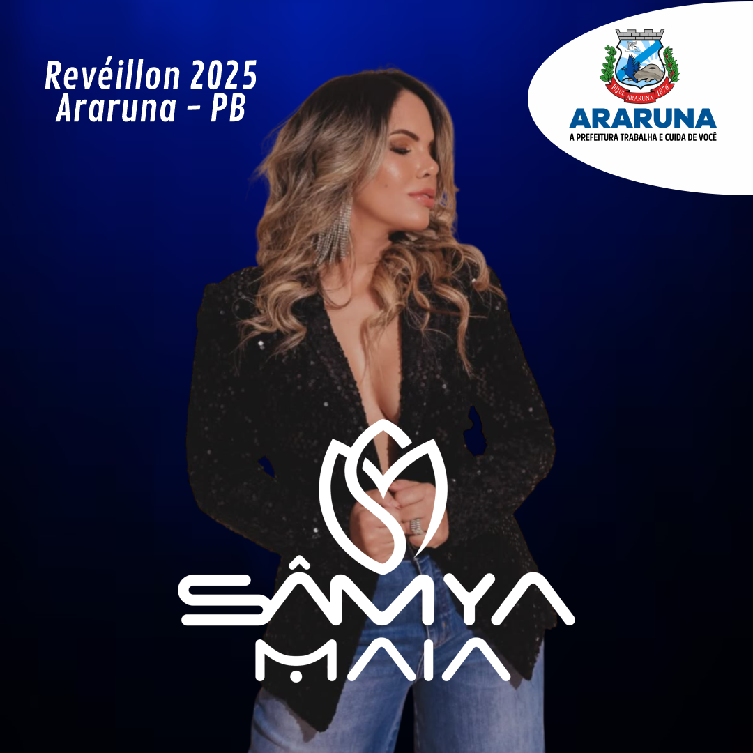 Sâmya Maia é atração confirmada no Revéillon de Araruna 2025