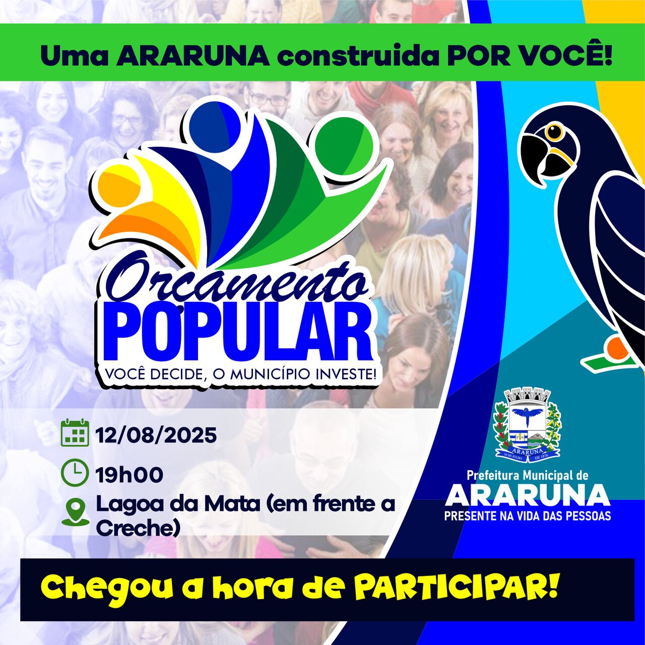 Prefeitura de Araruna abre ciclo 2025 do Orçamento Popular Municipal com na comunidade Lagoa da Mata