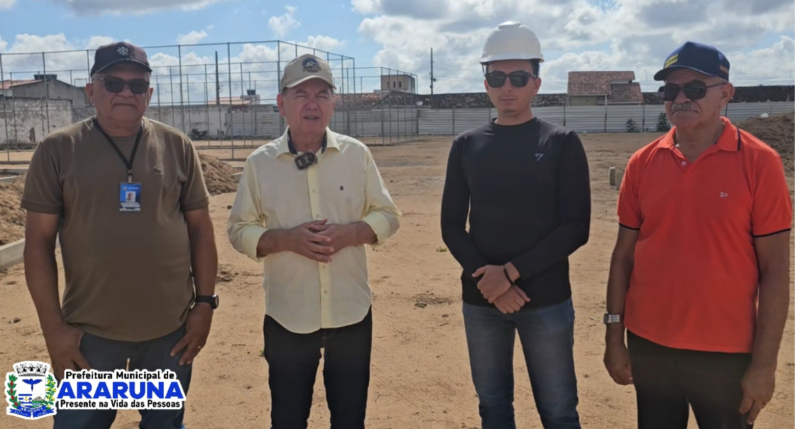 Prefeito Availdo Azevedo vistoria obras da Praça de Eventos e destaca agilidade na execução