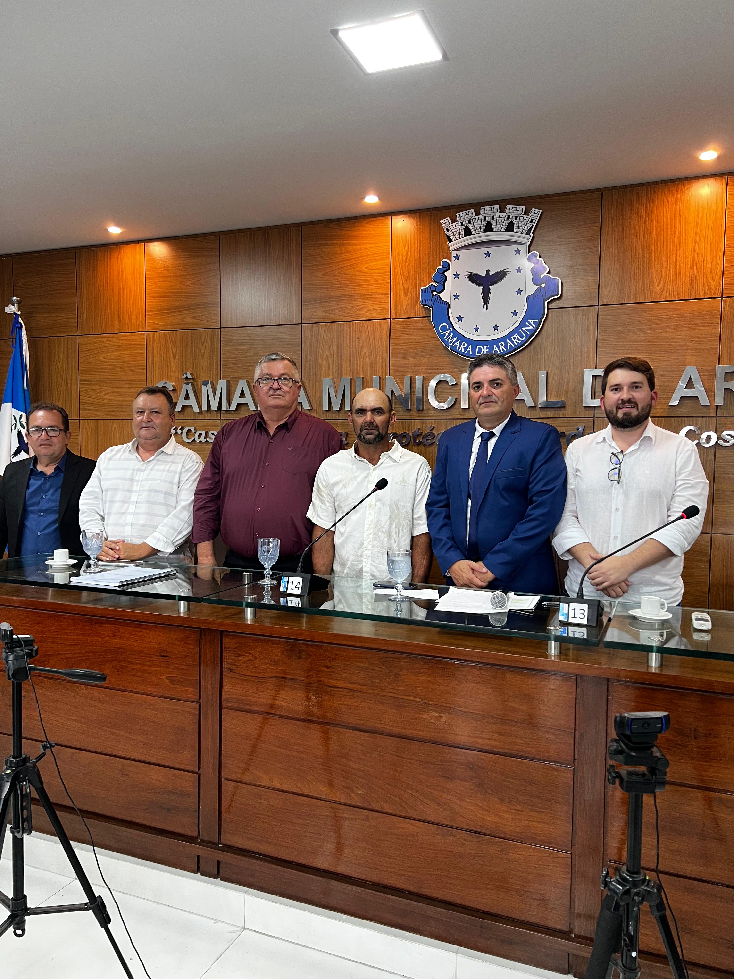 Vereador Pepeta é o novo presidente da Câmara de Araruna