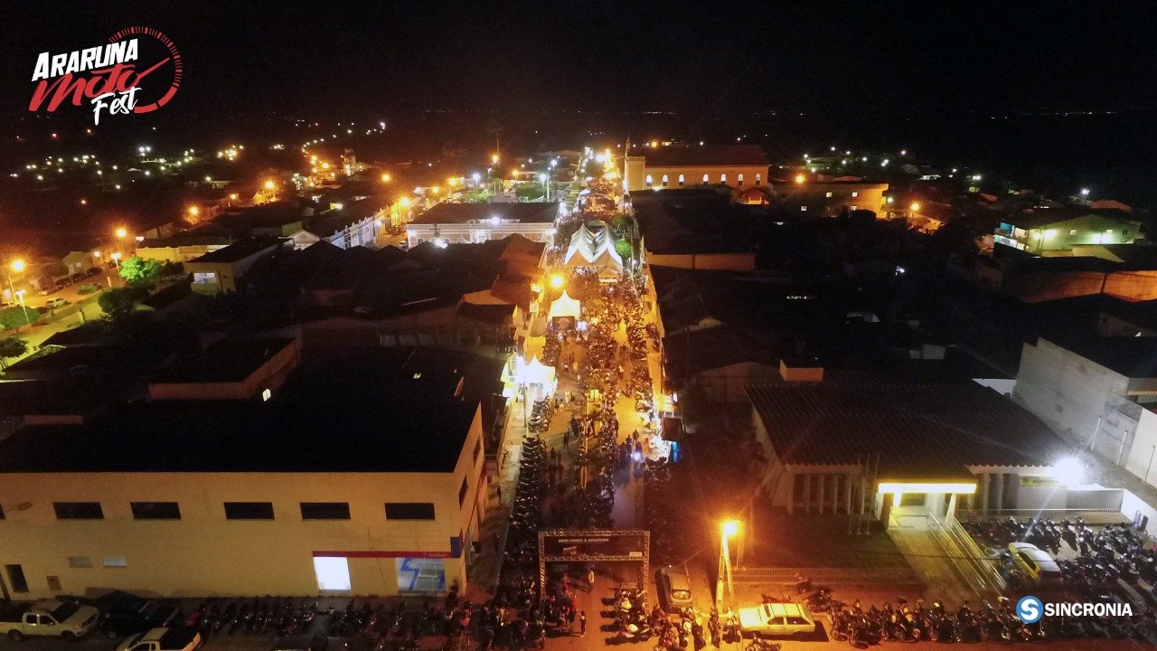 13ª edição do Araruna Moto Fest começa nesta sexta (5) e vai até domingo (6)