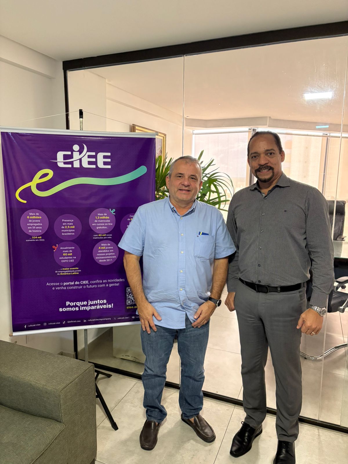 Secretário Fábio Veriato discute parceria com o CIEE para fortalecer programas de estágio em Araruna