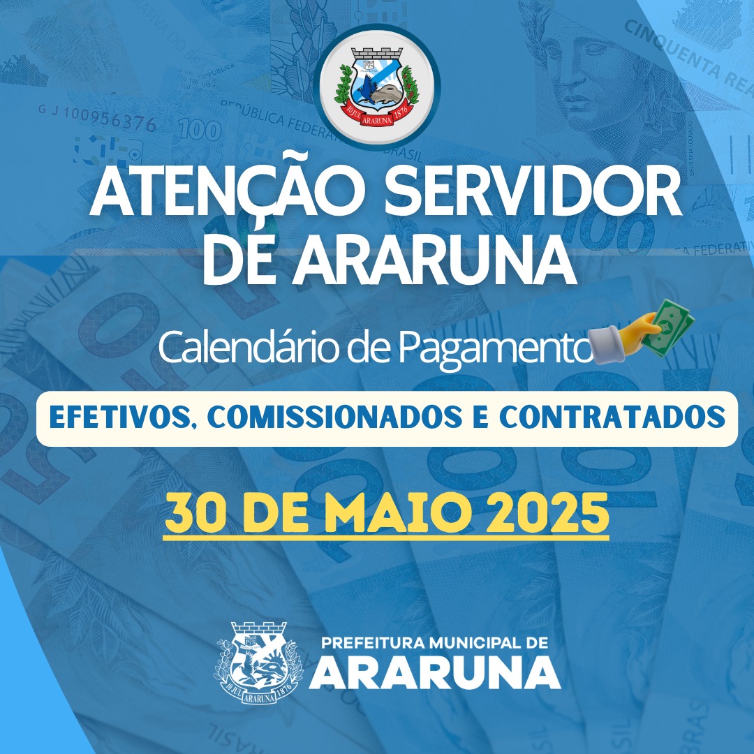 Prefeito Availdo Azevedo anuncia pagamento de maio a todos os servidores para esta sexta (30)