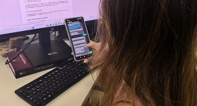 Eleitor paraibano pode consultar situação eleitoral através de nova funcionalidade pelo WhatsApp