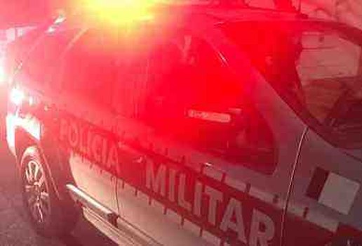 Polícia militar cumpre mandado de prisão, em Cacimba de Dentro