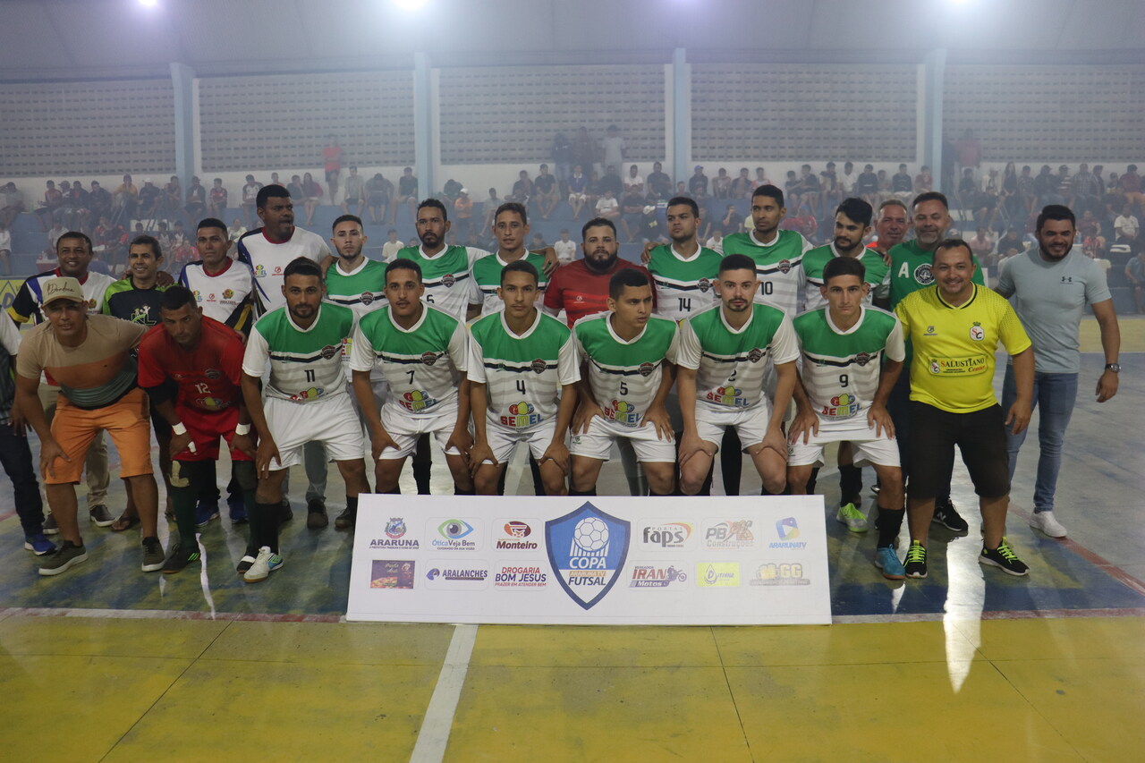 Carnaúba de Lagoa D'Anta é campeão da Copa ArarunaTV de Futsal 2024 ao vencer Escolinha de Araruna nos pênaltis