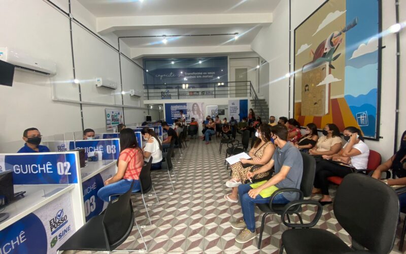 Sine-PB disponibiliza vagas de emprego em 12 municípios paraibanos a partir de segunda-feira