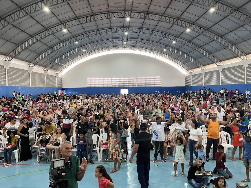 Prefeitura promove a maior festa em homenagem ao Dia das Crianças já vista no município de Araruna