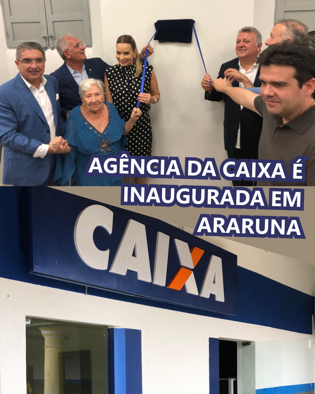 Agência da CAIXA é inaugurada em Araruna: Um Marco para o Desenvolvimento Regional