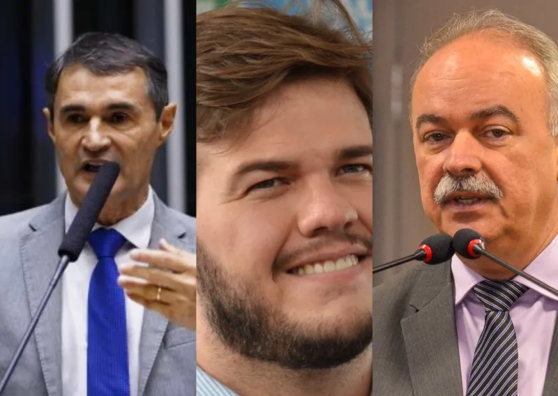 Pesquisa Opinião/Rede Mais: Romero lidera com 43,3%, Bruno tem 17,3% e Inácio 9,5%