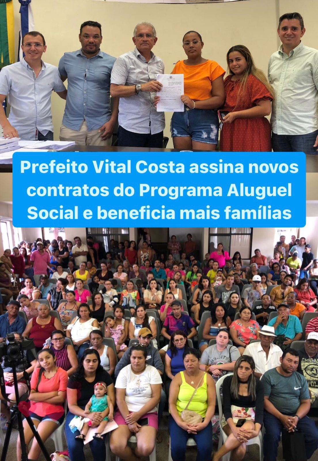Prefeitura de Araruna reúne beneficiários do Aluguel Social e novas famílias são inseridas no programa